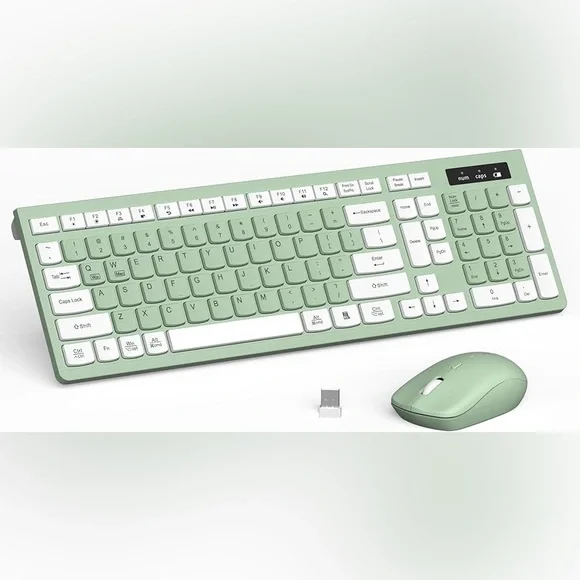 Wireless Keyboard & Mouse Set - Picture 1 of 10
